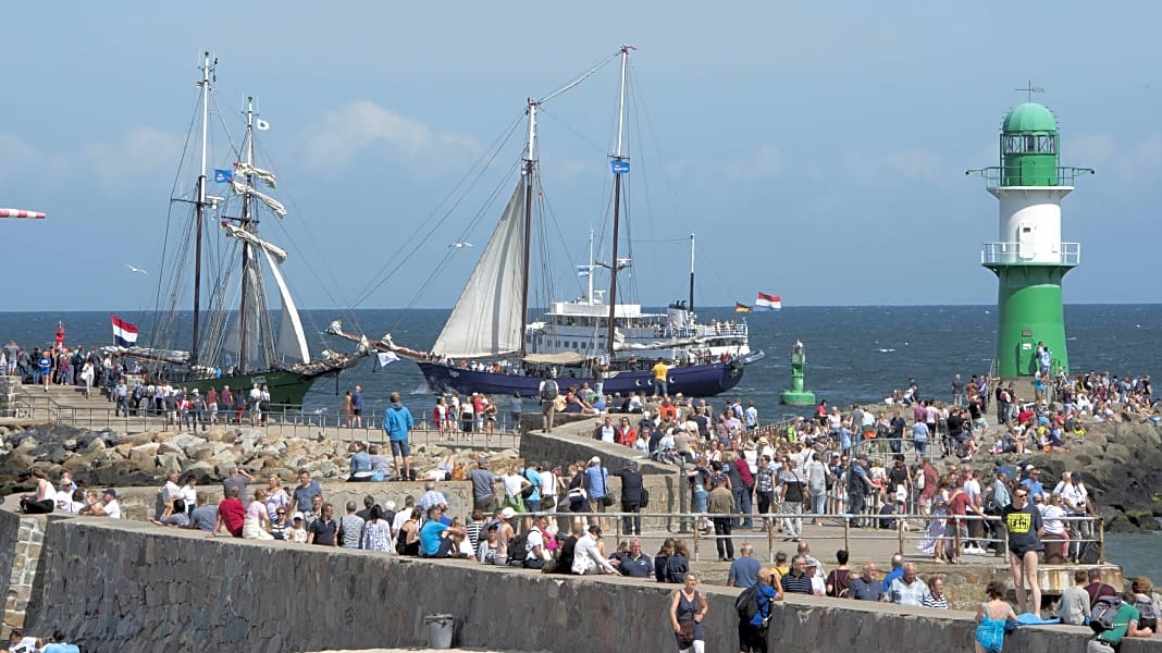 Traditionssegler: 31. Hanse Sail in Rostock mit besten Aussichten