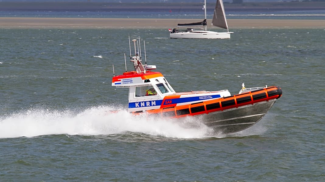 KNRM: Reichlich Arbeit für niederländische Seenotretter