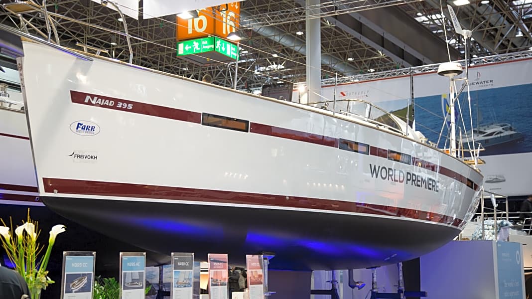 Boot Düsseldorf 2018: Premiere VII: Die Najad 395 AC schöpft aus dem Vollen