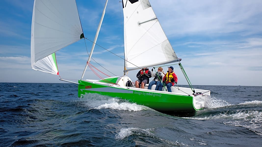 Bootstest: Spaßboot Mantra Six: grüne Welle