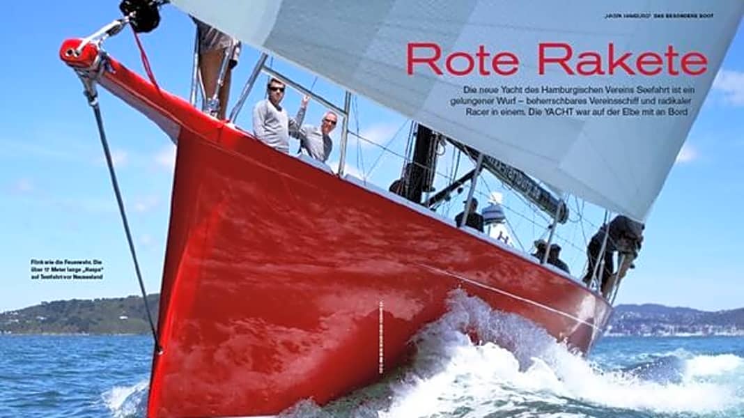 Ausbildungsboote: Rote Rakete für den HVS