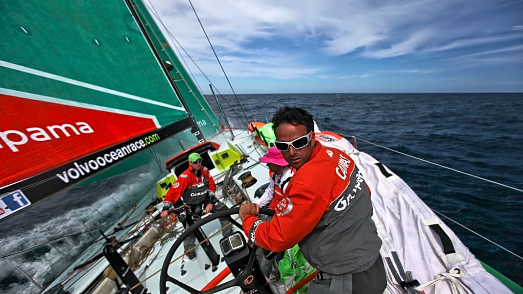 Volvo Ocean Race: Franck Cammas, der Meister der Winkel