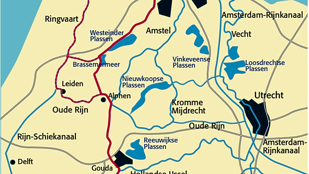 Holland: Staande-Mast-Route: neue Broschüre