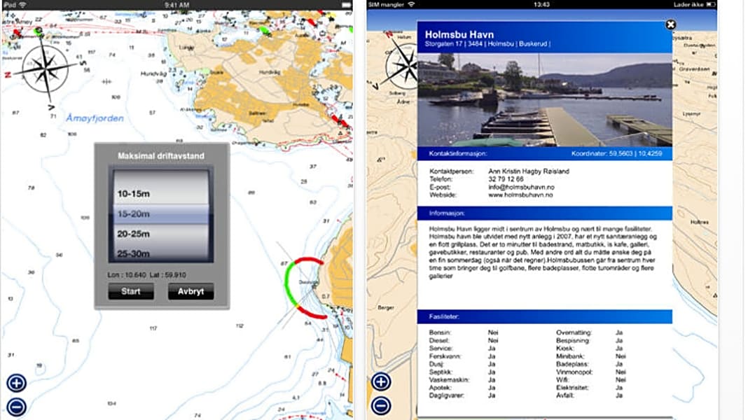 Navigation: Navi-App für norwegische Gewässer