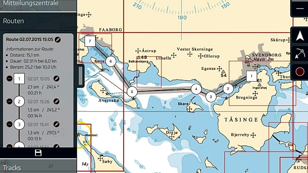 Navigation: DK-Seekarten jetzt als App