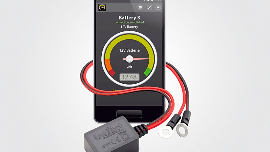 Bordstrom: Batteriekontrolle per App