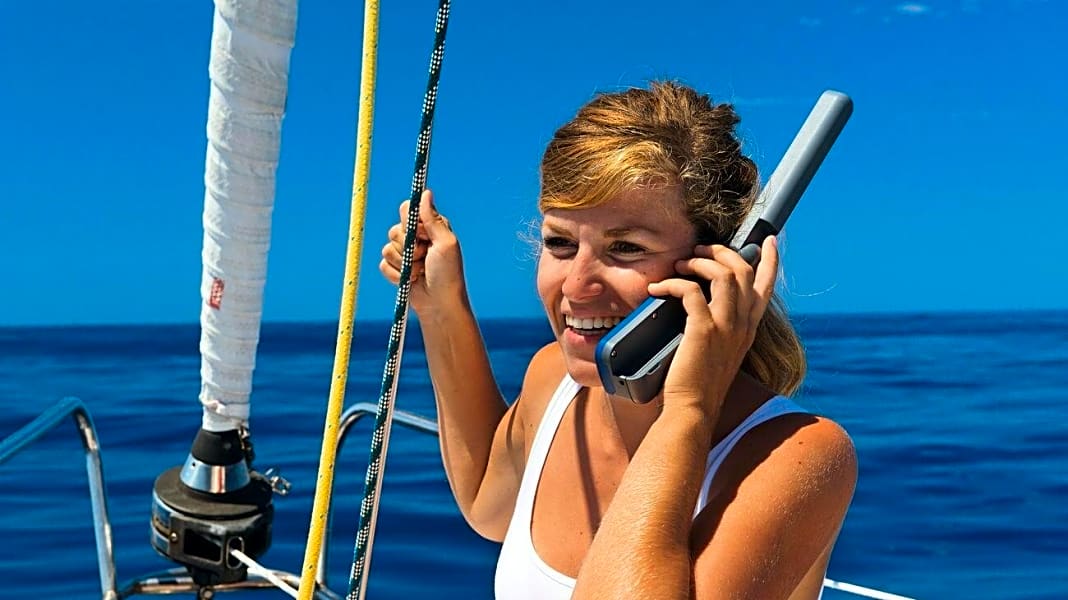 Satphones: Überall auf See telefonieren