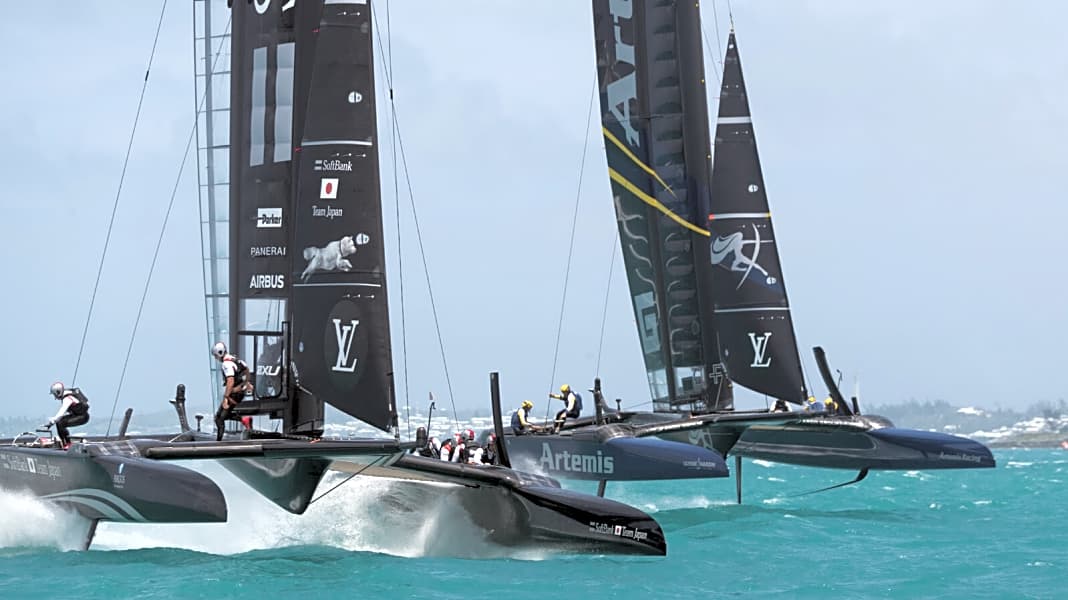 America's Cup: Down Under obenauf: Olympia-Duell im Herausforderer-Finale