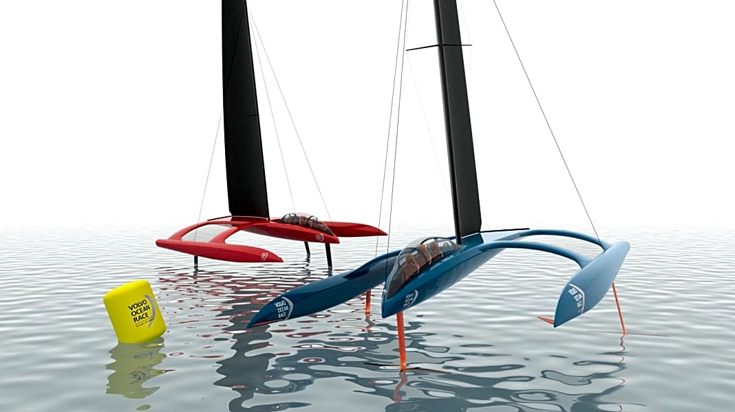 Volvo Ocean Race: Design der Zukunft: fliegende Raumschiffe
