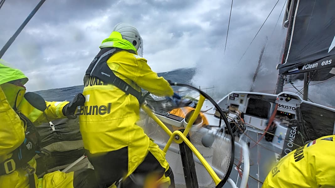 Volvo Ocean Race: Brunel beeindruckt vor stürmischer Kap-Hoorn-Passage