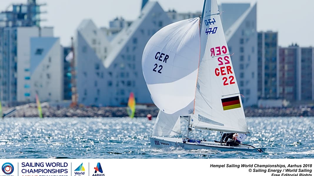 Segel-Weltmeisterschaft: Aarhus prüft die WM-Flotte zum Auftakt mit flauen Winden