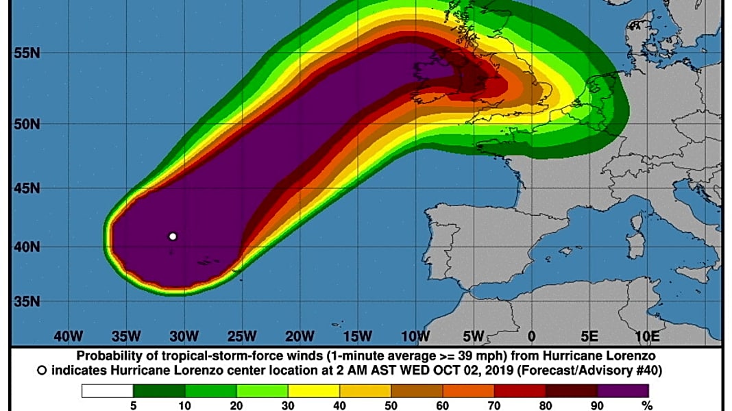 Hurrikan: Azoren-Update: "Lorenzo" verwüstet Westinseln
