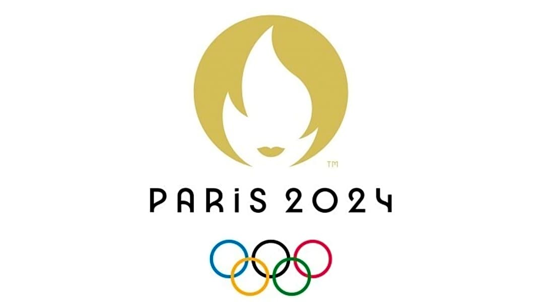 Olympia: Emblem für Paris 2024: Medaille, Flamme und Marianne