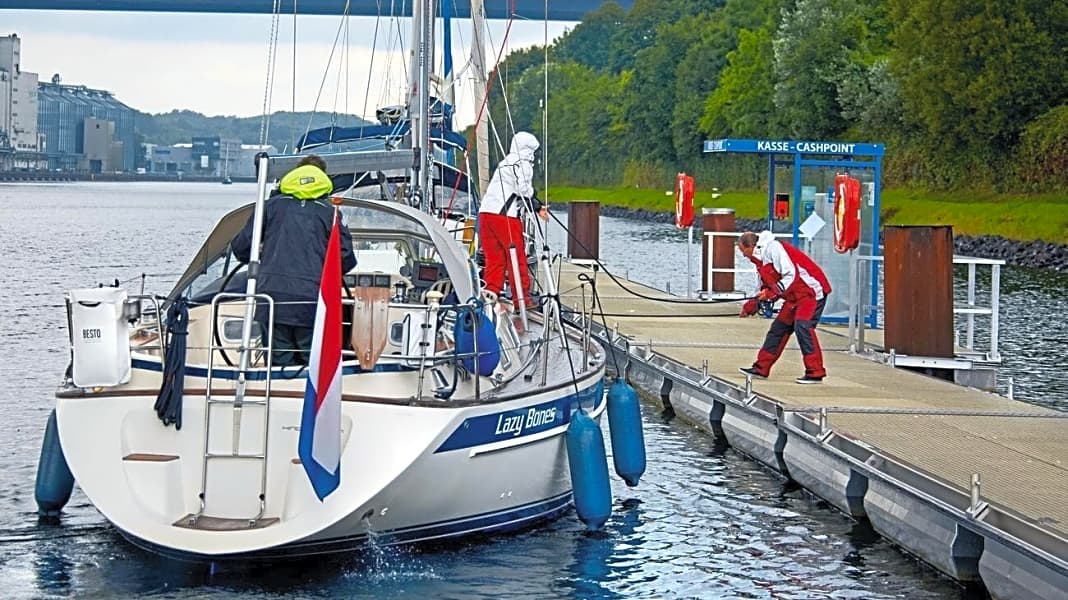 Nord-Ostsee-Kanal: Kanalpassage vorerst kostenlos