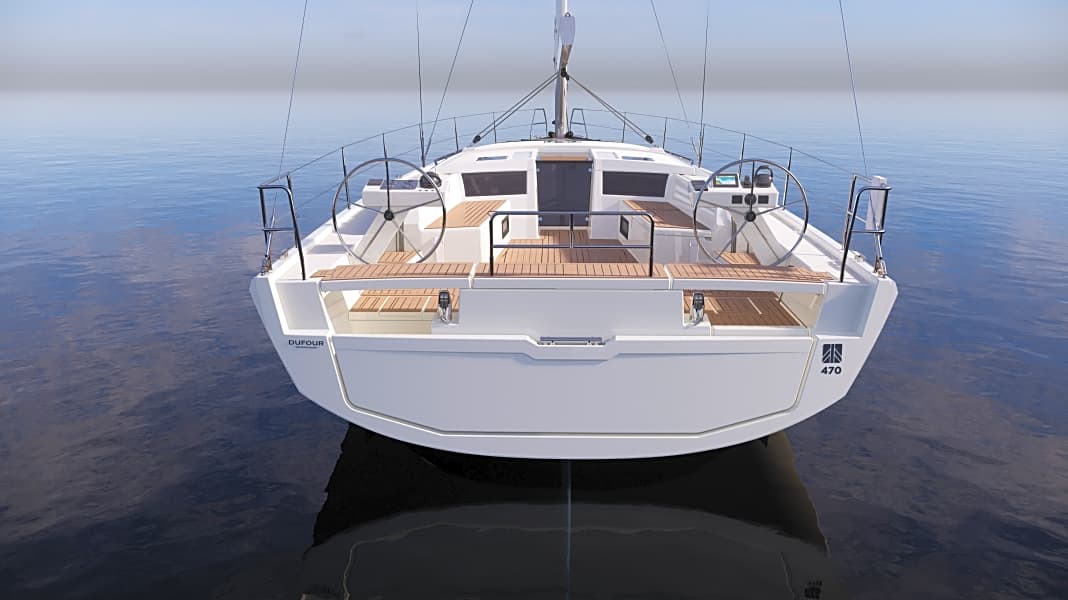 Neue Boote: Dufour 470: frische Formen und noch mehr Varianten