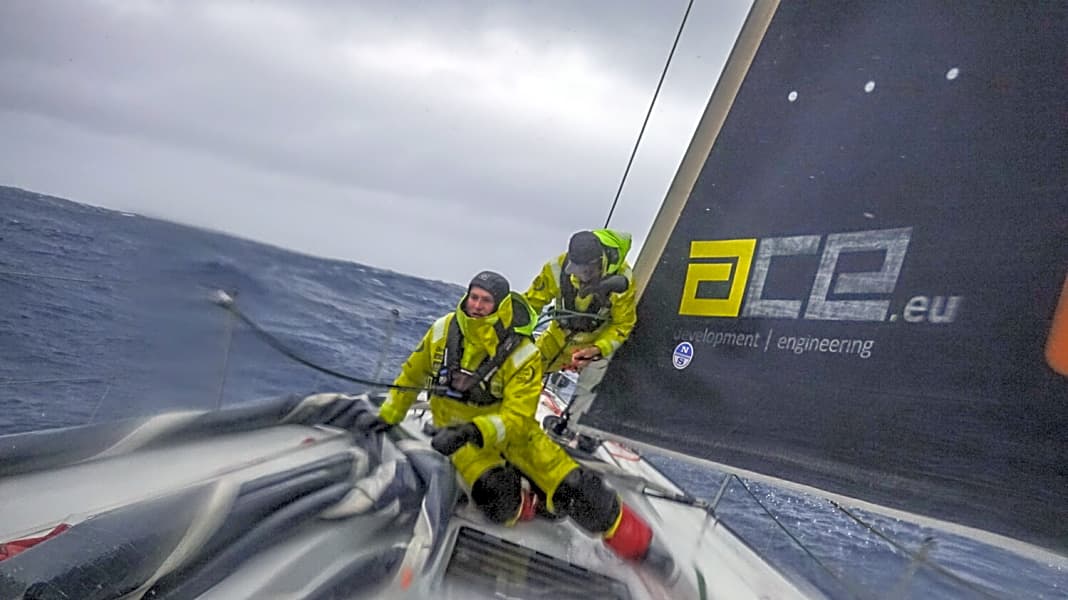 Volvo Ocean Race: Das Duell um den Etappensieg: Brunel vs. Dongfeng