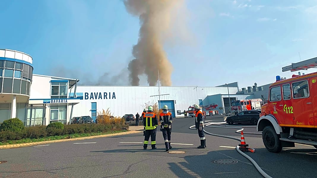 Branche: Brand bei Bavaria