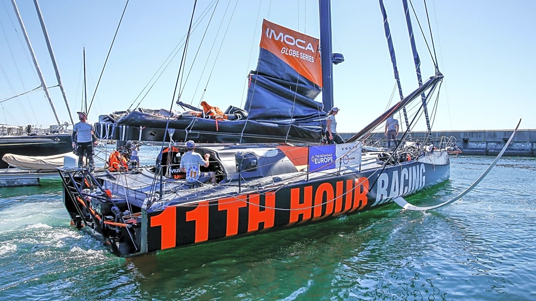 Die zweite Etappe der Ocean-Race-Europe-Premiere läuft: Team 11th Hour Racing mit Neustart nach Kollisionsschock