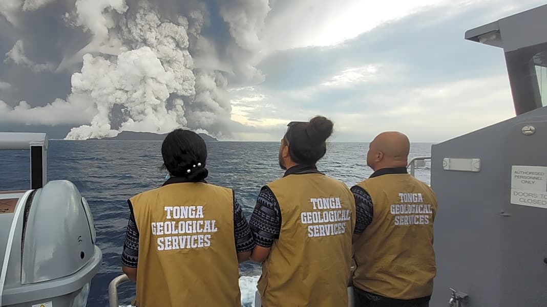 Vulkanausbruch: Die Folgen der Katastrophe im Pazifik