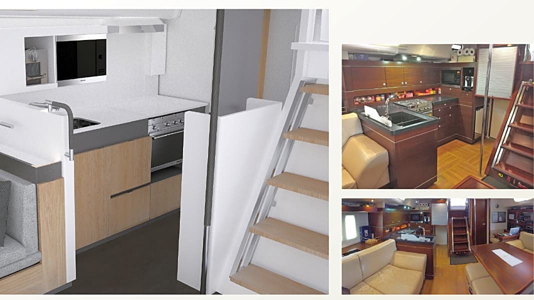 Modernisierung: Ein Refit des Interieurs einer Yacht bietet viele Möglichkeiten