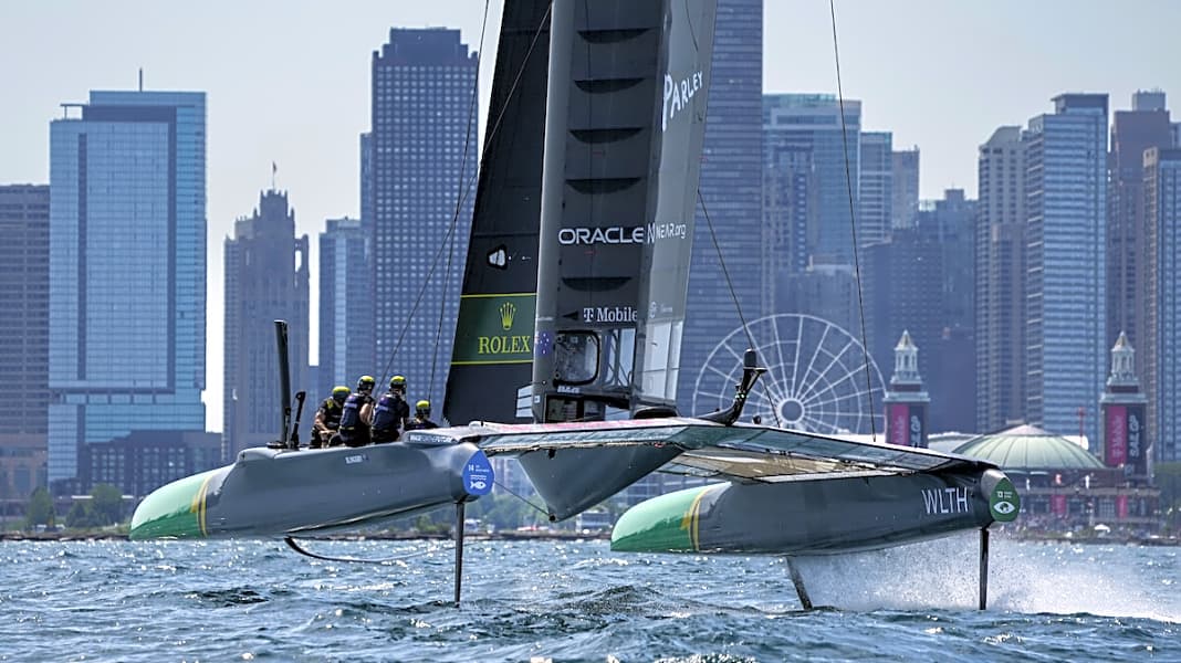 SailGP fulminanter ComebackSieg für Australien in Chicago Tom