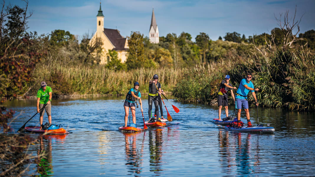 SUP-Flussrevier Deutschland: Die Amper