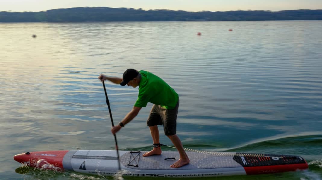 Test: Inflatable Race SUP Boards