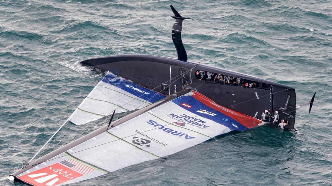 Regatta: America's Cup: US-Team fast gesunken, Round Robin abgesagt