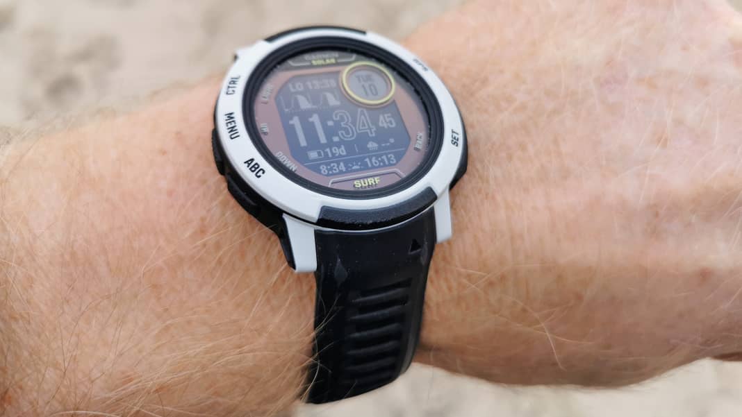 Garmin Instinct 2 Solar Surf - Smartwatch für Wassersportler