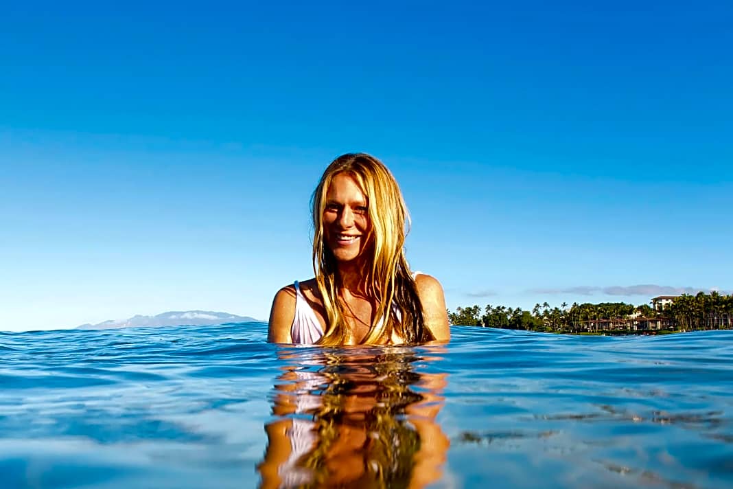 Waterwoman: Die gebürtige Kanadierin Shawna Cropas ist nur schwer aus dem Wasser zu kriegen. Kein Wunder, dass sie sich Maui als Zuhause ausgesucht hat. 