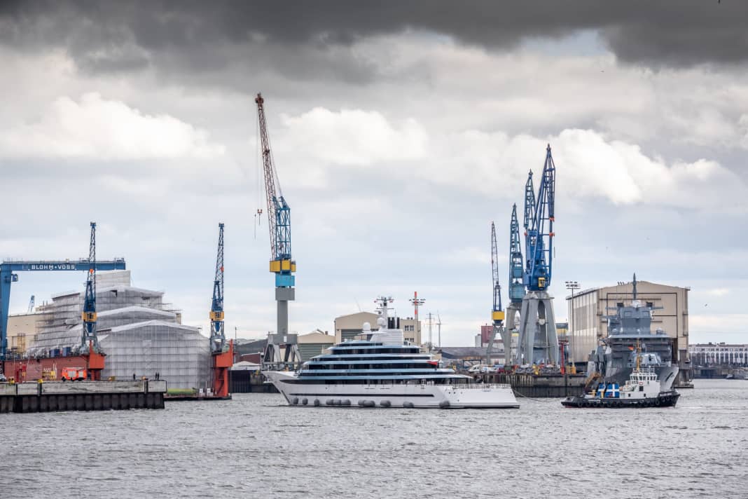 "Jubilee"-Refit bei Blohm+Voss