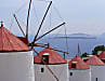 Der Meltemi war über Jahrhunderte der Motor der Kornmühlen, die viele Inseln hatten, etwa Mykonos oder Santorin 