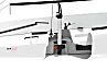 Querschnitt: Hier ein virtueller Blick unter Deck, der die Funktion des Schachtmotors verdeutlicht