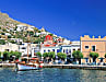 Die schicken alten Kapitänshäuser von Leros in Agios Marina