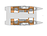 Noch ein Novum: Version Double Maestro mit zwei großen Eignerkabinen achtern und zwei kleineren Gästekabinen im Vorschiff
