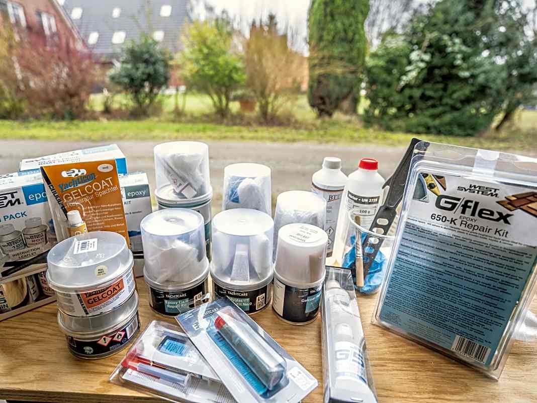 GFK-Kits – Reparatursachen zum Selbermachen