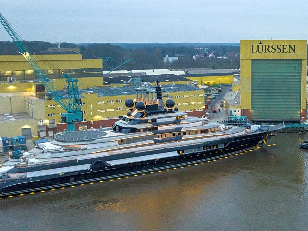 Lürssen dockte Projekt „Luminance“ aus