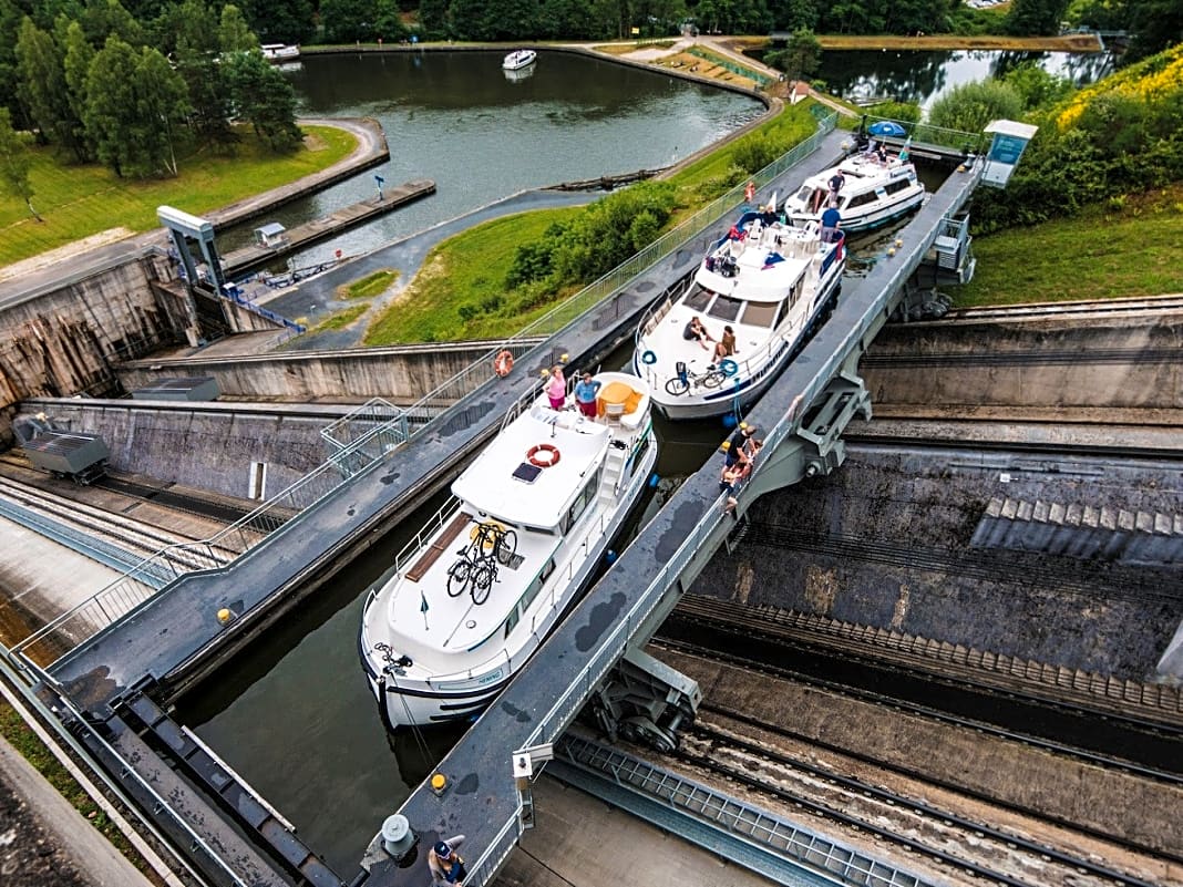 Rhein-Marne-Kanal - Kanalarbeit