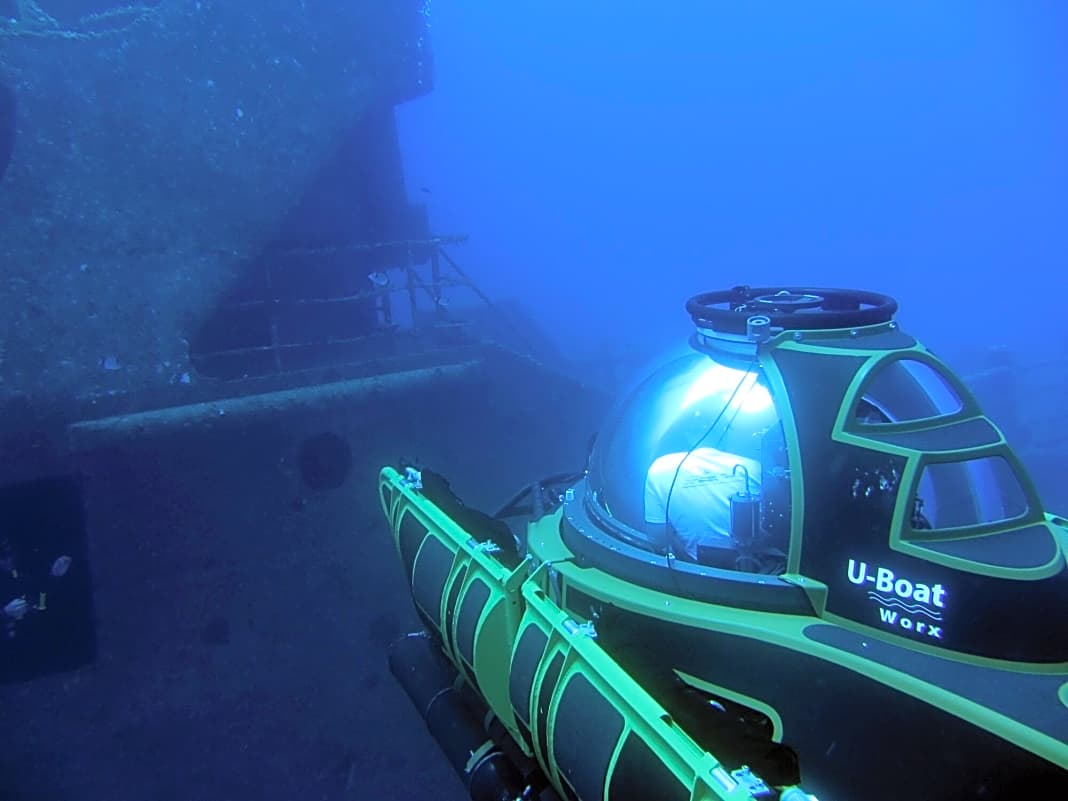U-Boat Worx C-Explorer 2 unterwegs vor Malta.