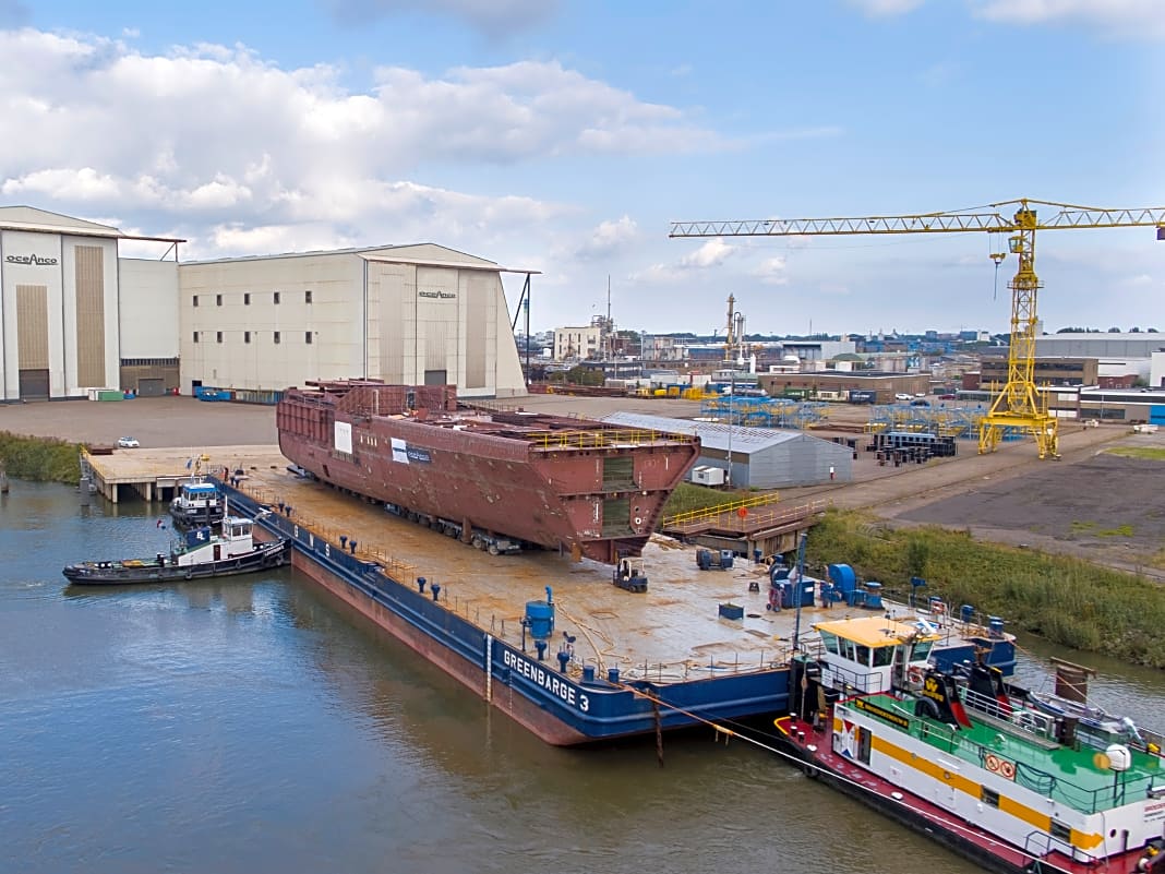 Oceanco nimmt neue Werft in Betrieb