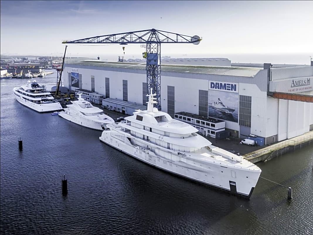 Damen-Werft restrukturiert Yachtsparte