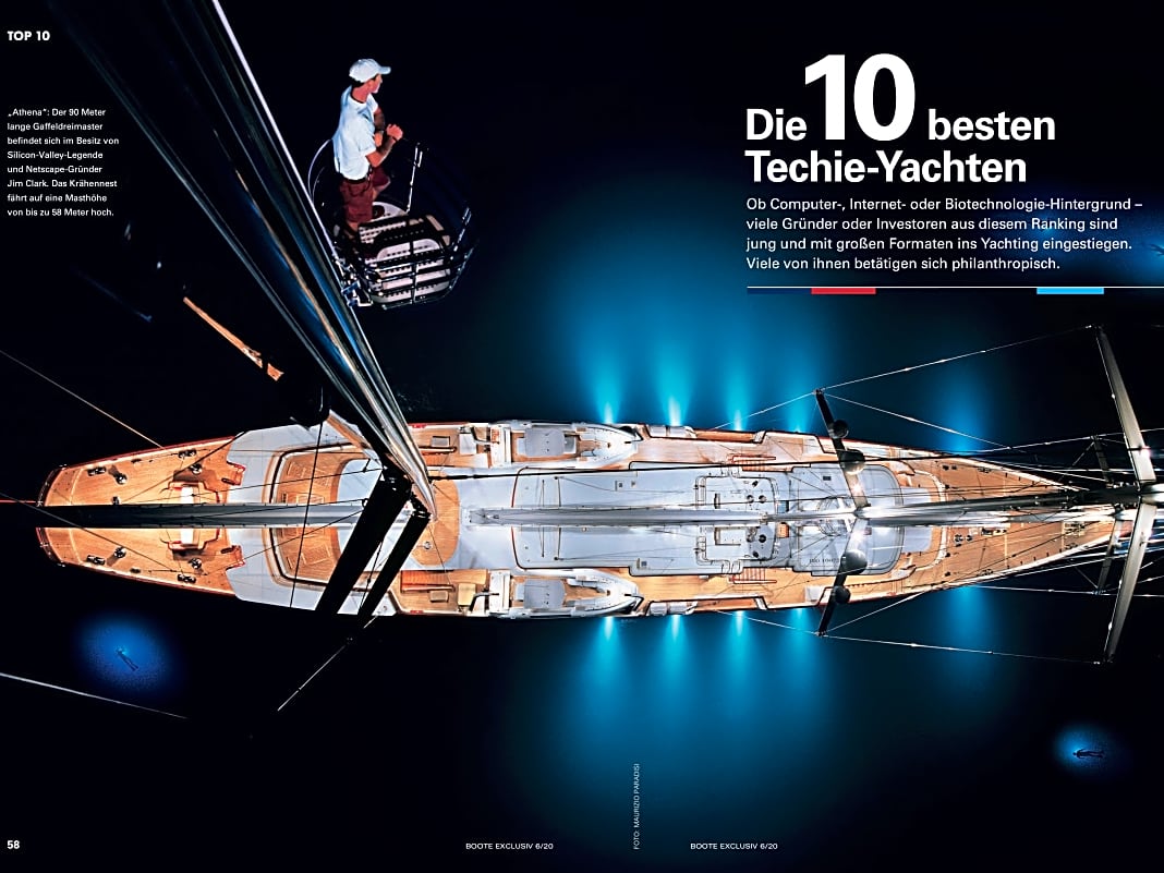 Die Top 10 Techie-Yachten