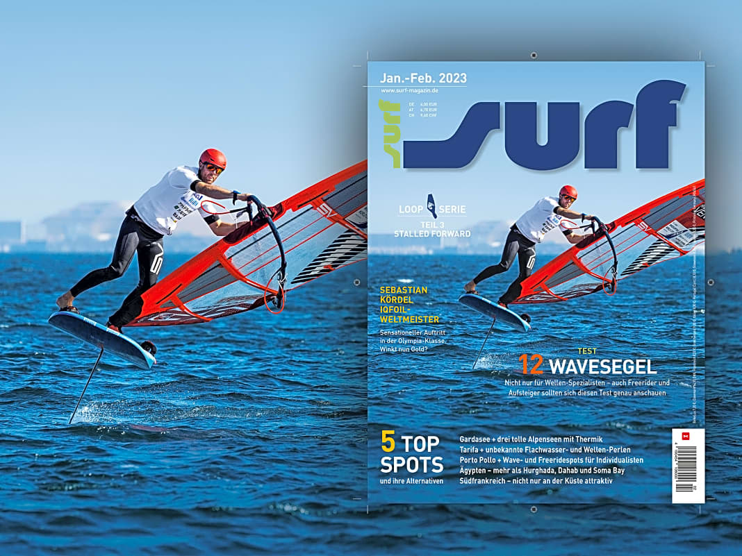 Surf Magazin 1-2/2023 ist da - diese Themen erwarten euch im Heft!