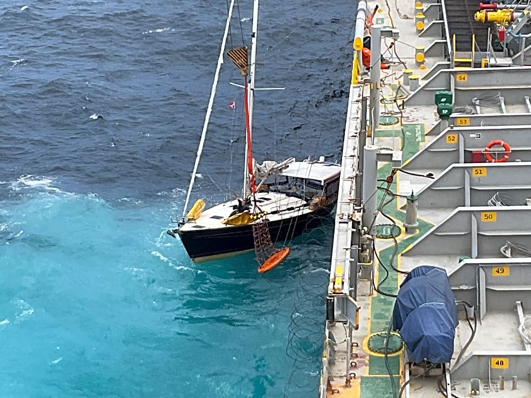 Rettungsdrama um dänischen Solo-Skipper im Indischen Ozean