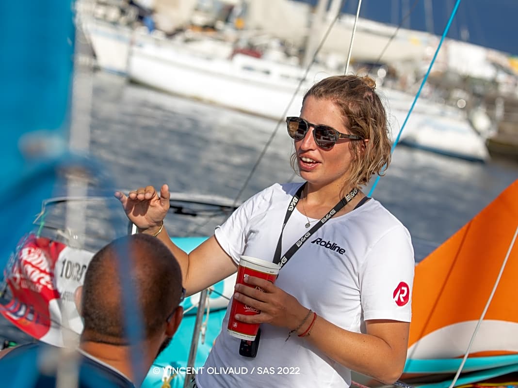 Den eigenen Erwartungen,  aufgrund einiger Probleme am Boot, nicht ganz gerecht geworden: Lisa Berger aus Österreich