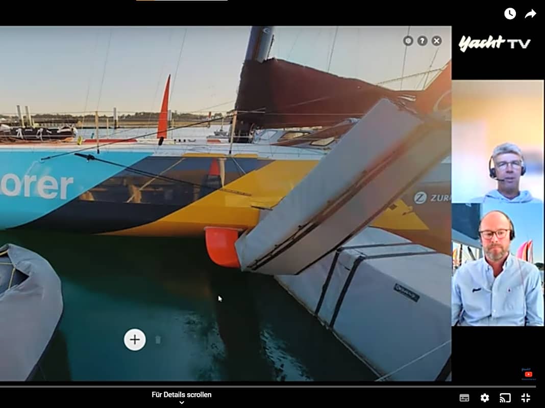 Virtueller Rundgang auf Boris Herrmanns Boot