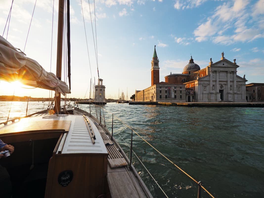 Sightsailing in Venedigs Lagunen