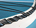 Tahe Beach Sup-Yak 11’6’’ x 36,0’’: Kajaksitze können dank des umlaufenden Gurtes flexibel befestigt werden.