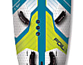  Bei einem Foil-Freerideboard sitzen die Schlaufen weiter außen, das Heck ist breiter als bei Foilstyle-Boards oder Windsurfboards mit Foiloption
