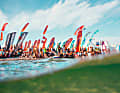 Das Surf-Festival ist nach dem Foil-Festival in Schönberg das zweite Event für Wingsurfer in diesem Sommer